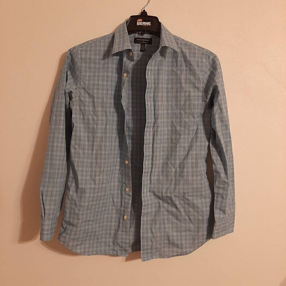 Banana republic small long sleeve button up shirt